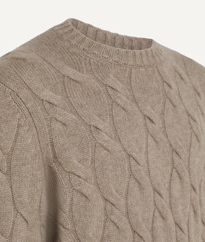 Round Neck in Cashmere