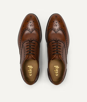 Oxford Full Brogue in Calf Leather