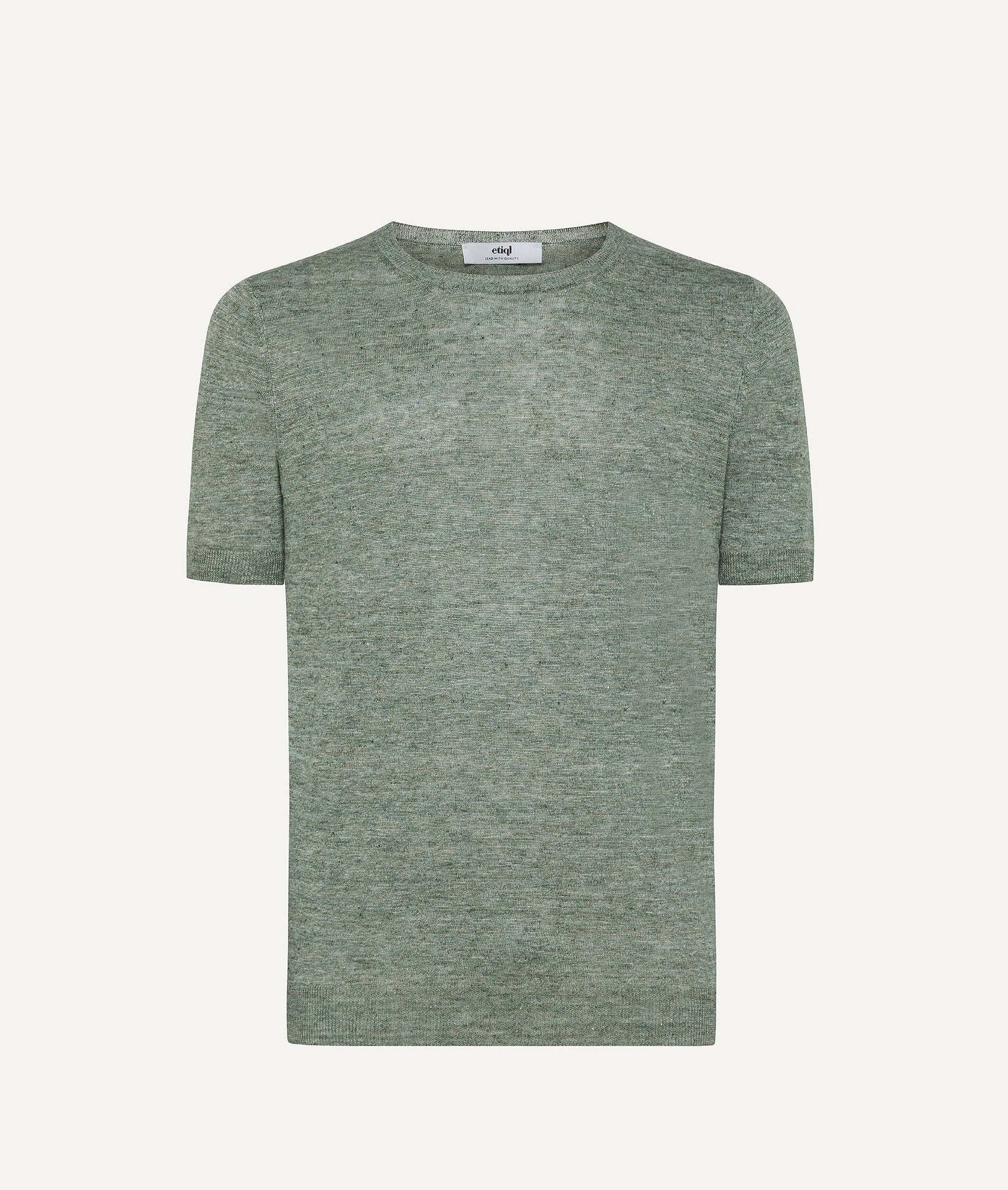 Crew Neck Shirt in Linen