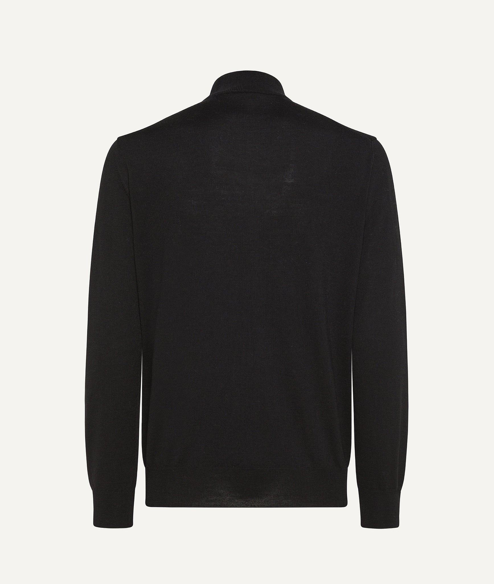 Mock Neck in Extrafine Merino Wool