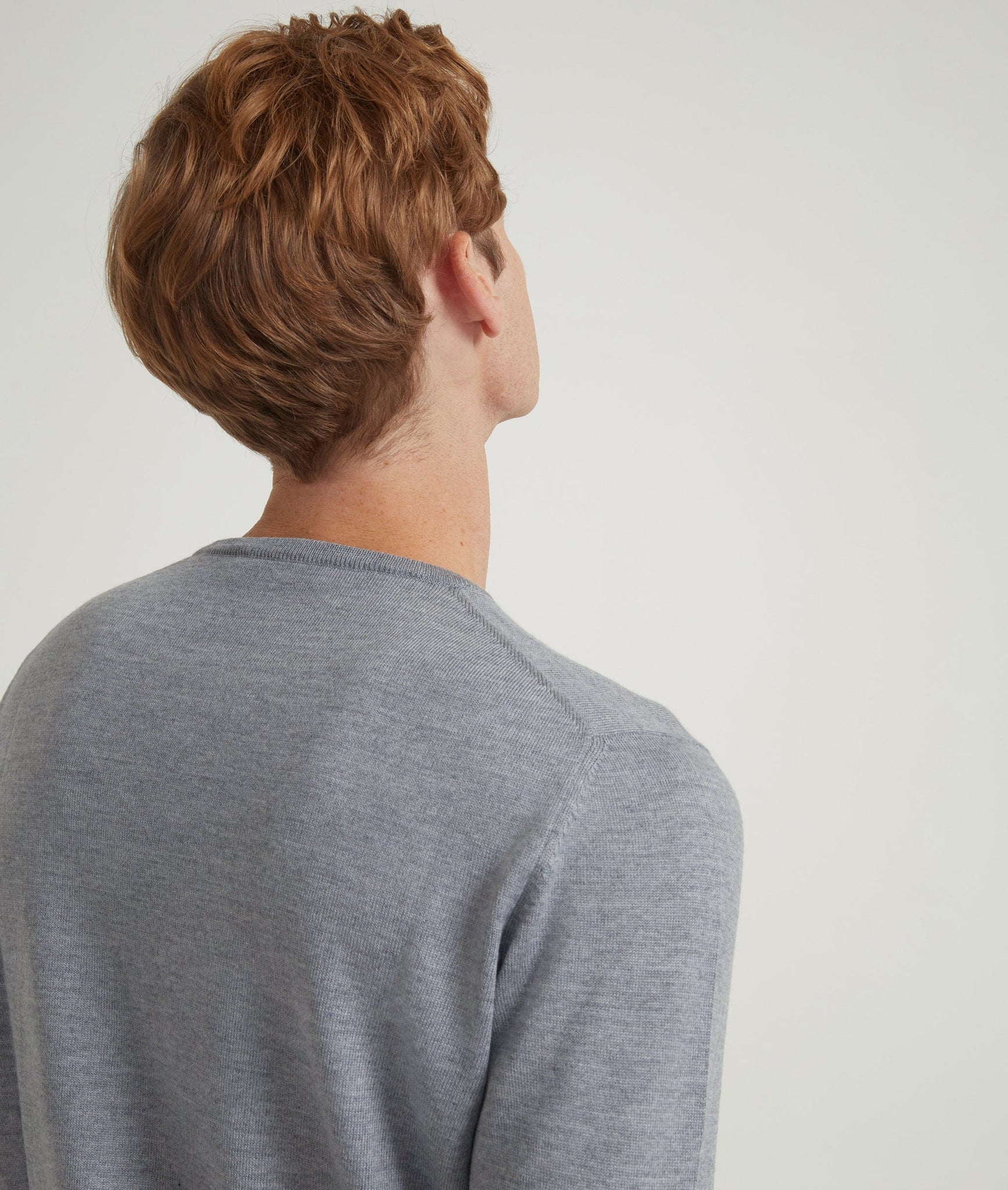 Roundneck Sweater in Merino Wool