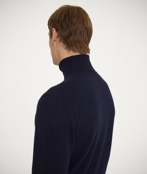 Roll Neck Sweater in Cashmere