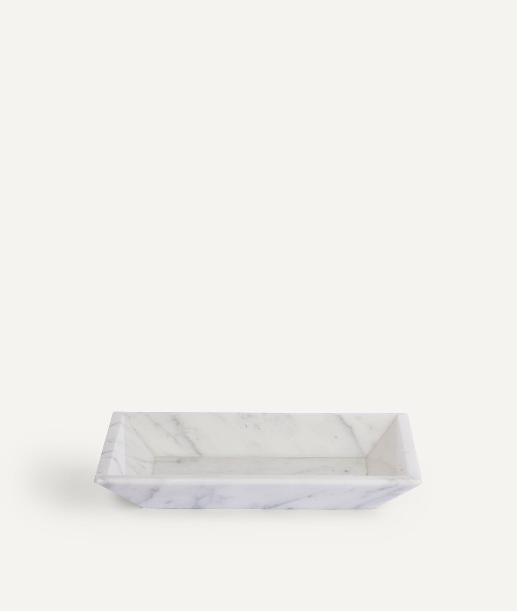 Serving Tray in Carrara Marble