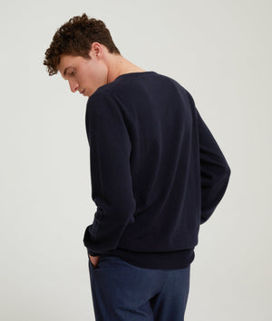 V Neck Sweater in Cashmere