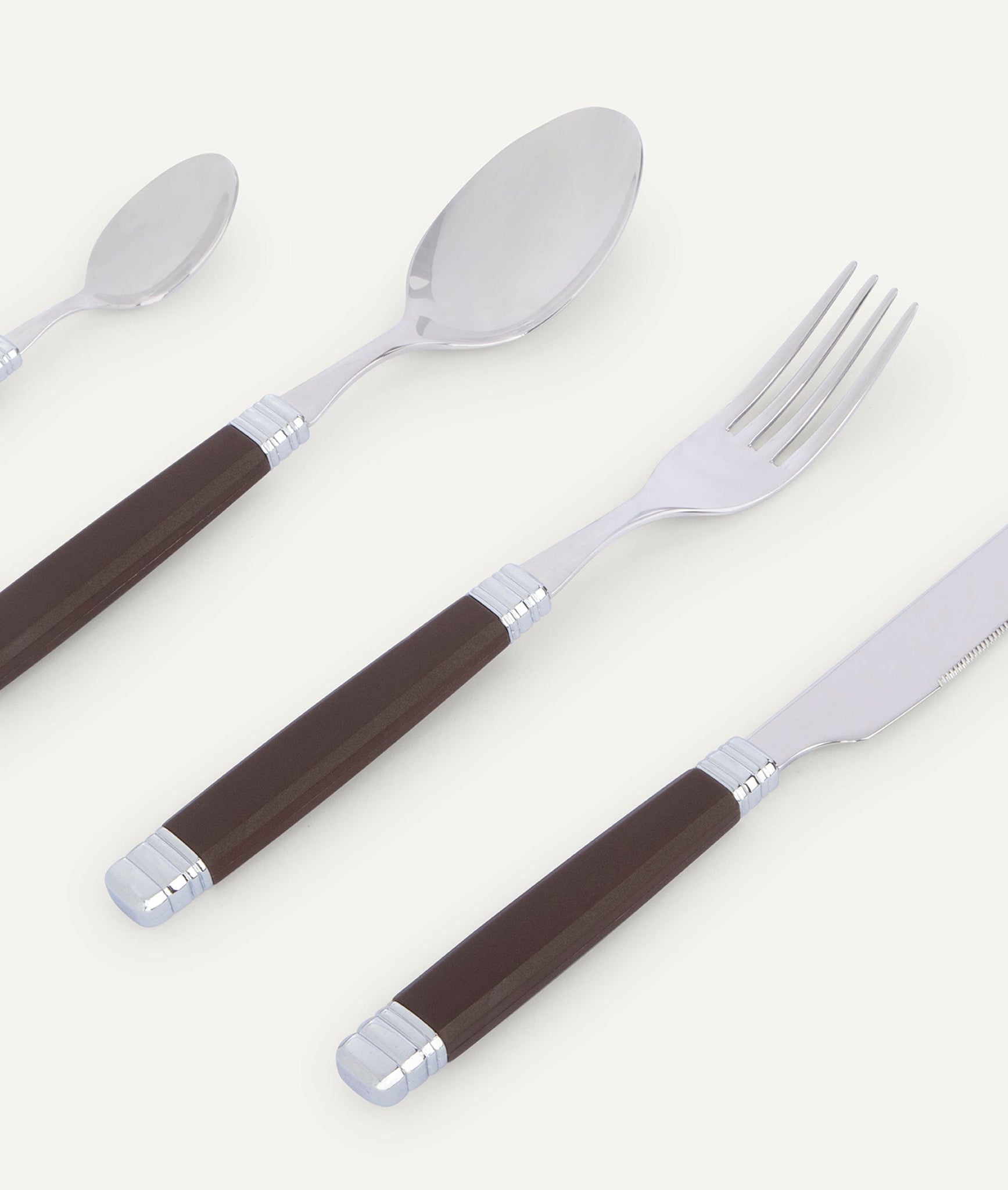 Cutlery Set in Steel - 4 pieces