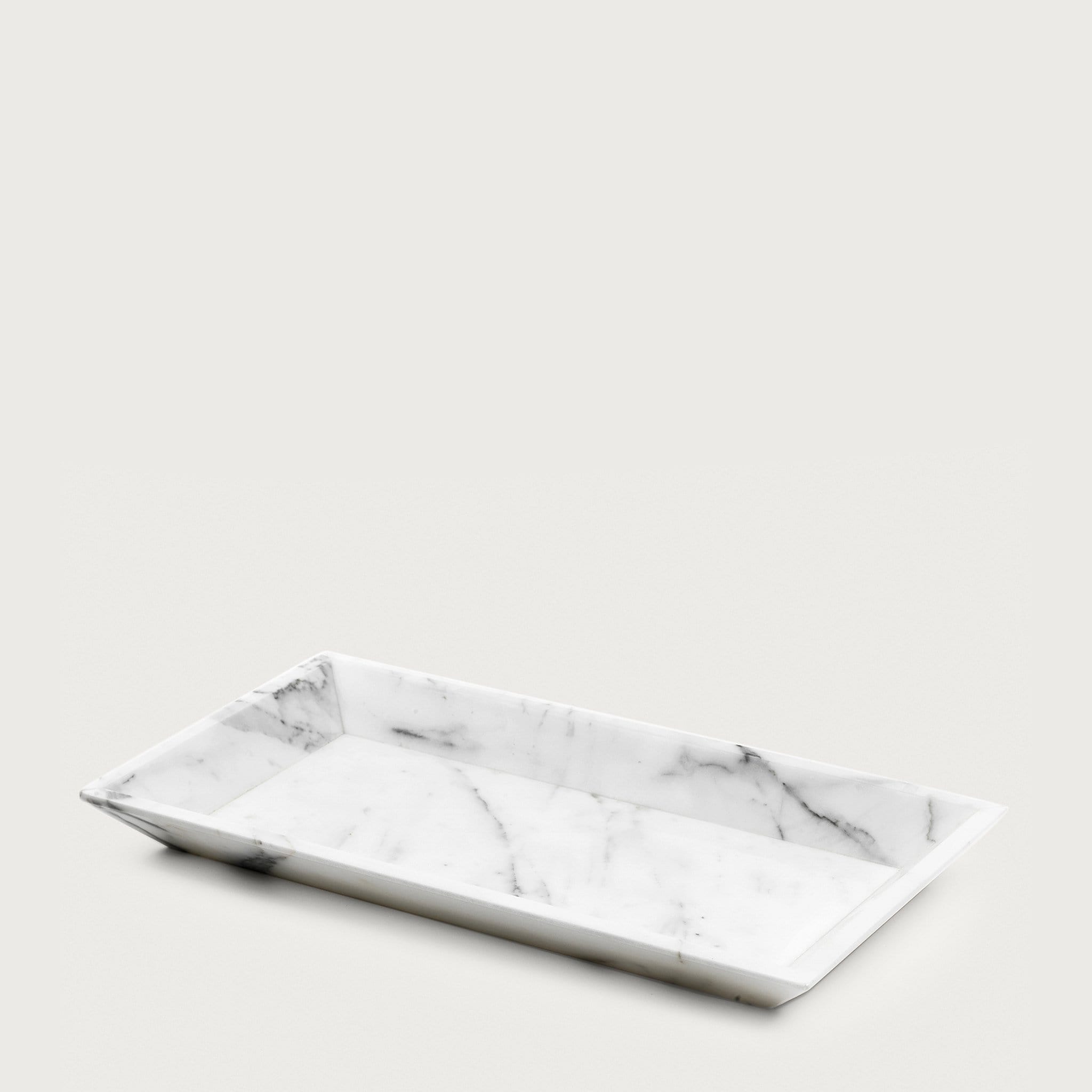 Serving Tray in Carrara Marble